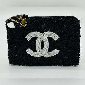 custom made MOYNA brand heavy Quality shiny beaded large coin purse